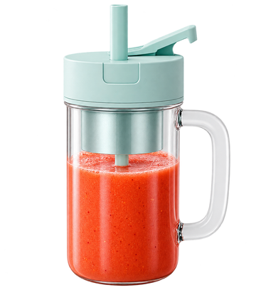 Portable Mini Crusher Juicer – USB Rechargeable Electric Blender Bottle