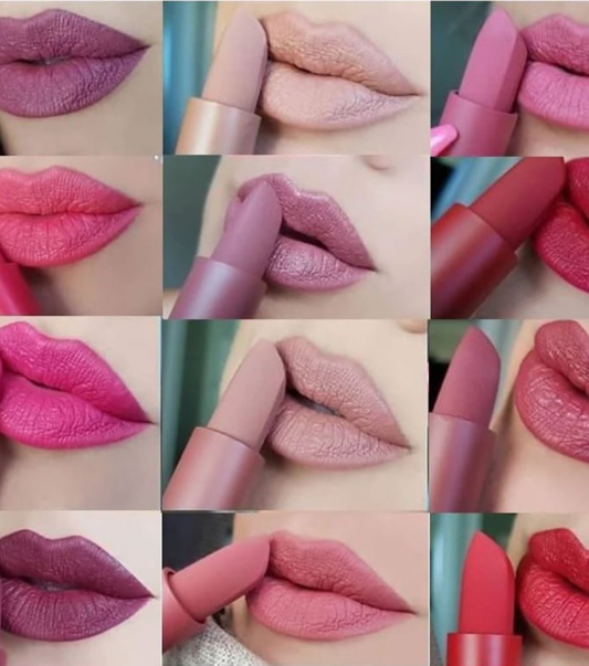 Pack Of 12 - Huda Beauty Lipsticks