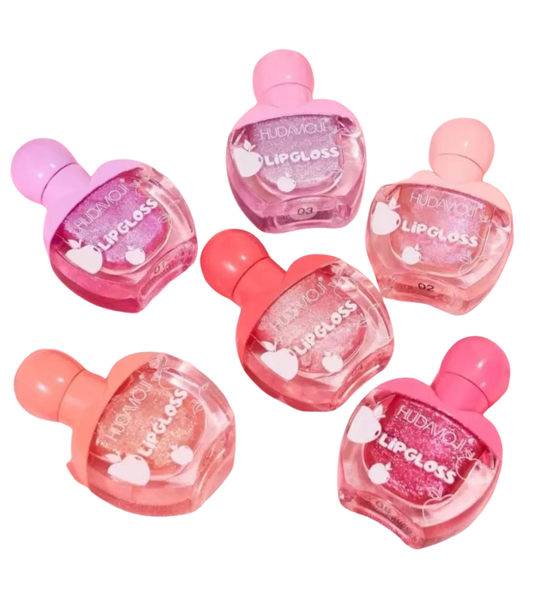 Hudamoji Sweet And Fragrant Lipgloss Pack Of 6