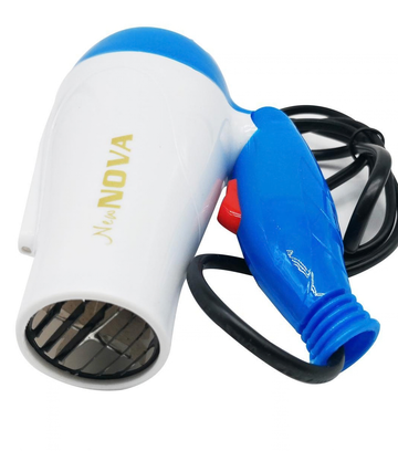 Nova NV-1290 Compact Foldable Hair Dryer for Daily Hair Styling
